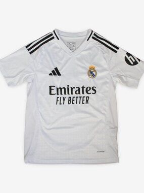 Adidas 2024/2025 Real Madrid Jude Bellingham Football Jersey